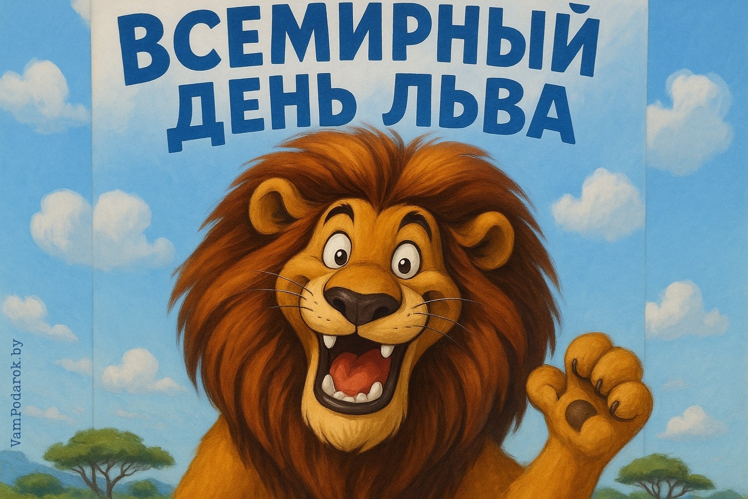 Всемирный день льва – картинка