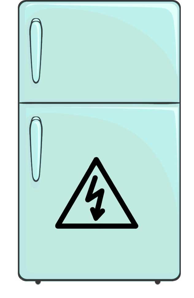 Ремонт холодильников в Химках, Ремонт холодильников, Холодильник бьёт током ремонт, В холодильнике не работает заземление ремонт