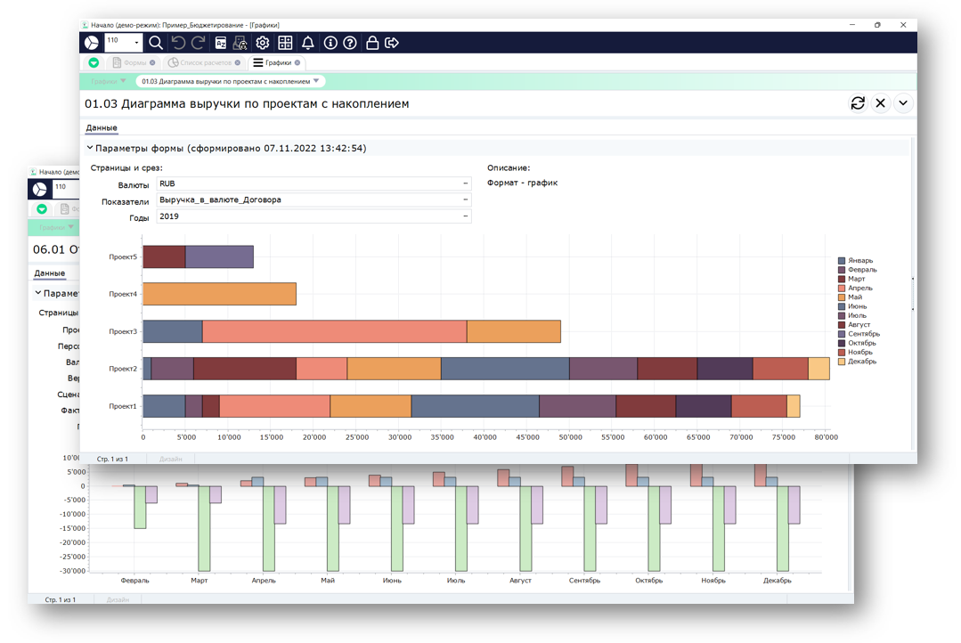 Отчетность в ТУРБО ERP