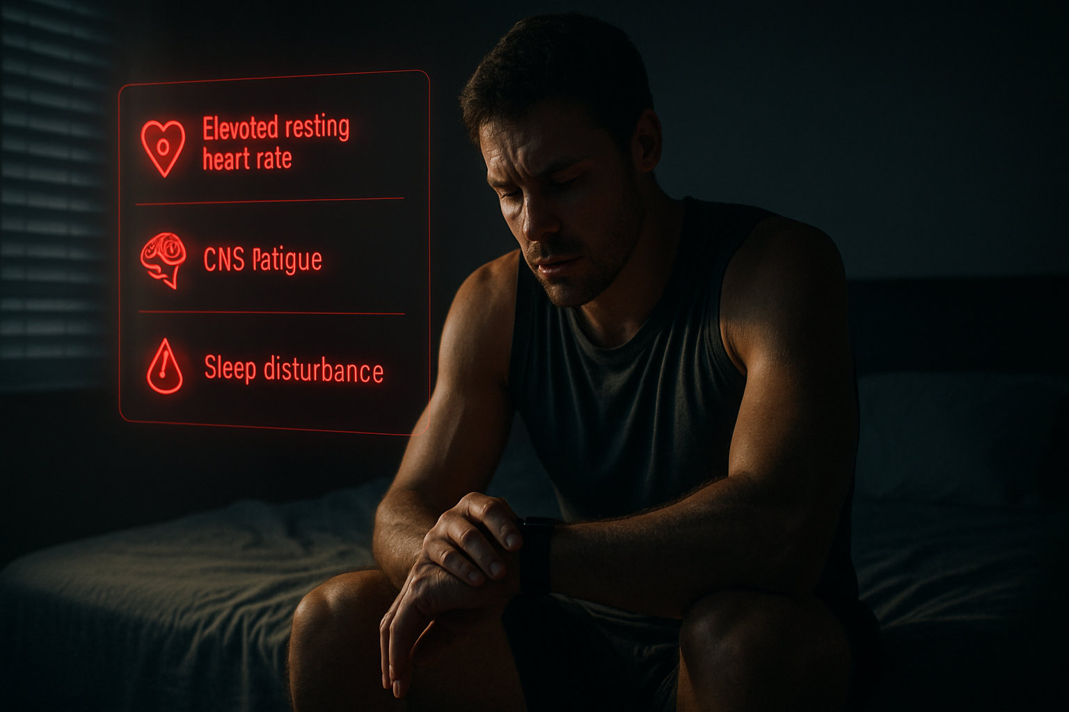  Какие физиологические маркеры указывают на избыточную нагрузку?