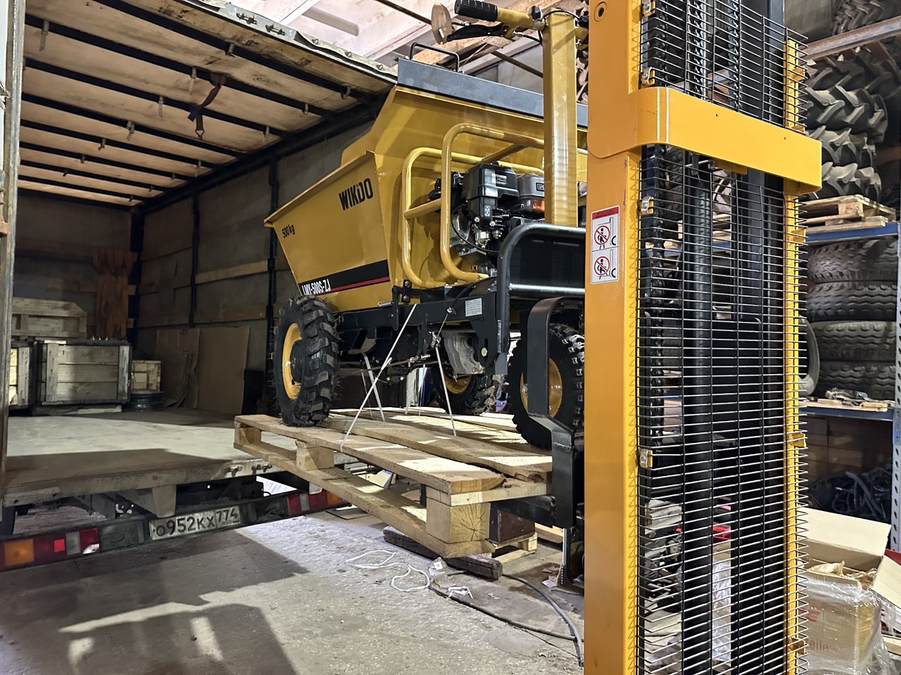 мототележка