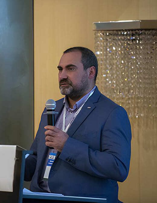 Спикер Алексей Еремейчик — заместитель начальника Управления международного сотрудничества и валютного контроля ФНС России 