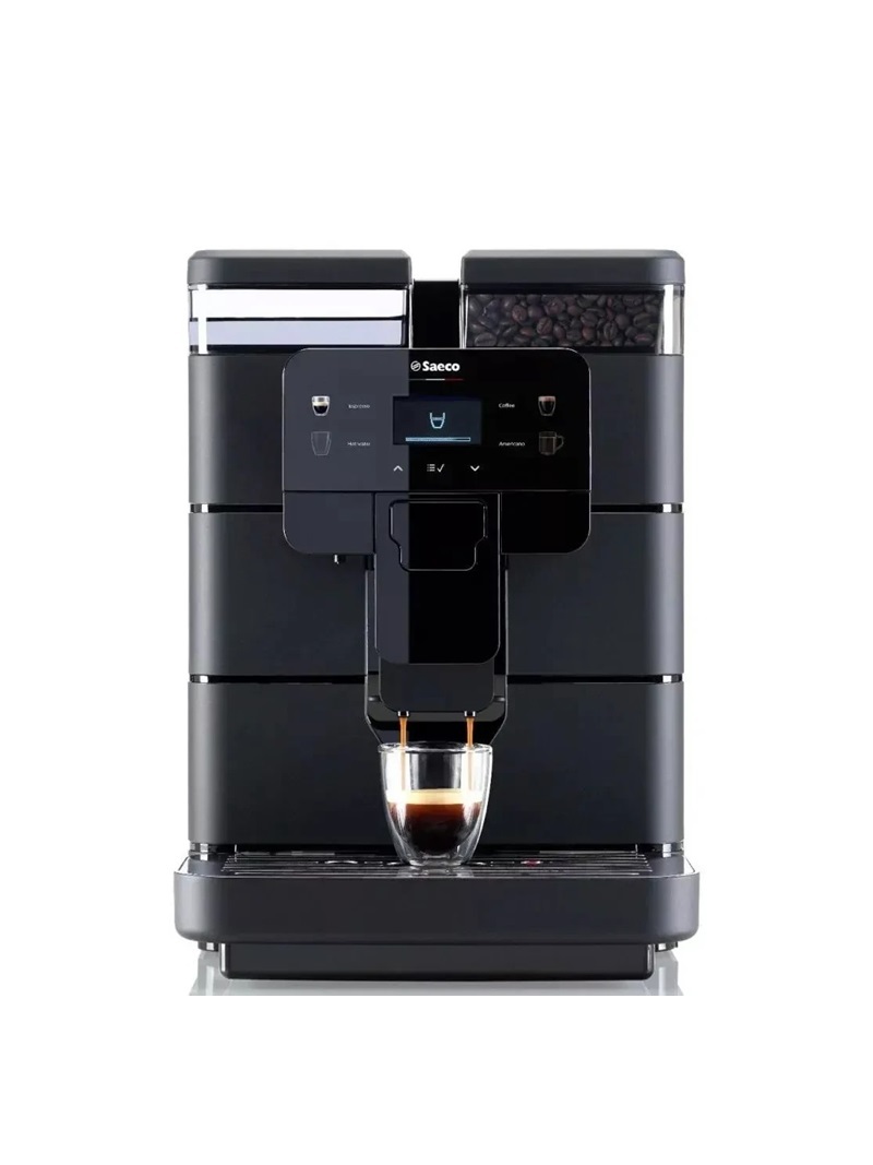 Кофемашина «Saeco New Royal Black» — вид спереди