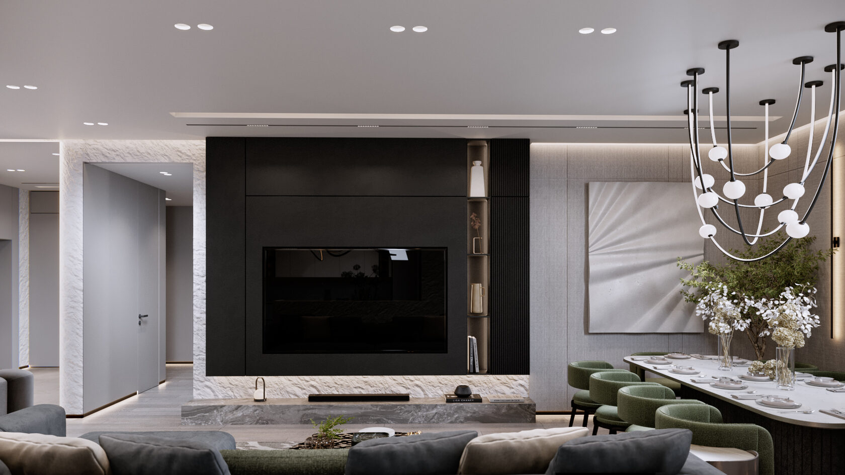 Дизайн интерьера столовой в современном стиле