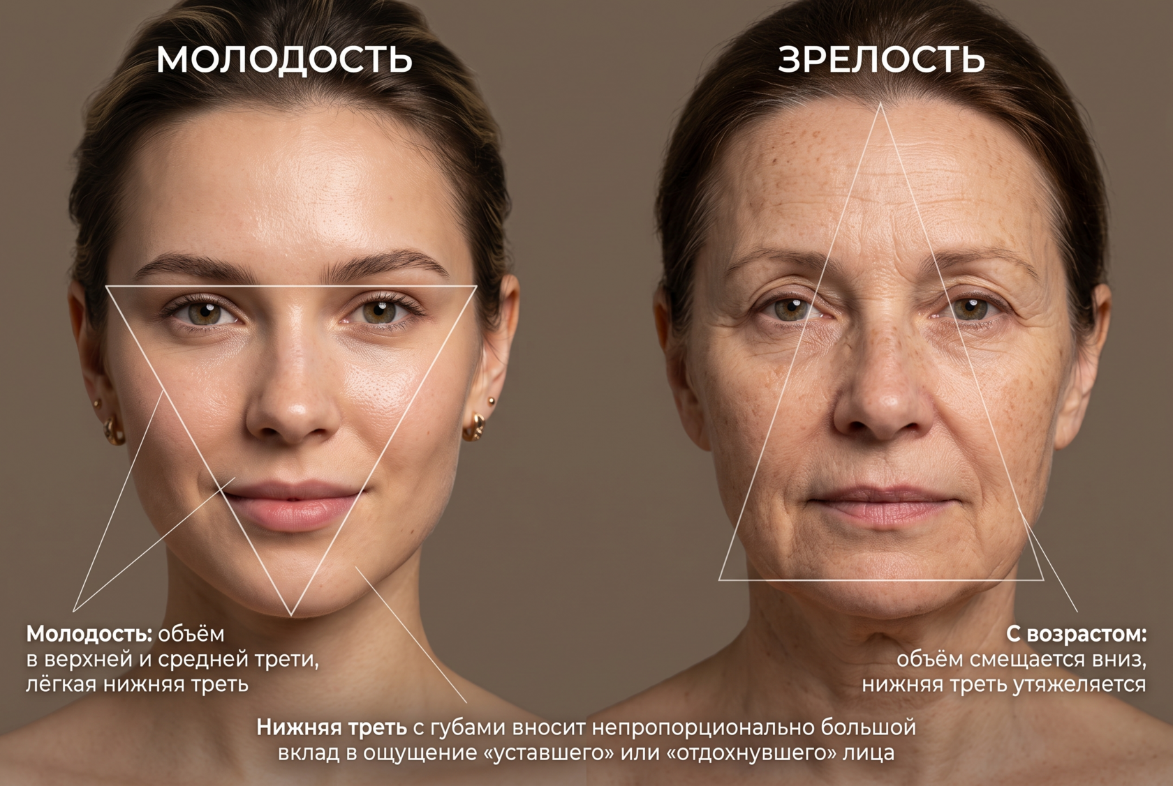 Треугольник молодости, перевернутый треугольник