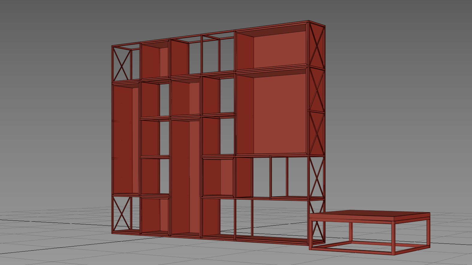 Сделать стол 3d max