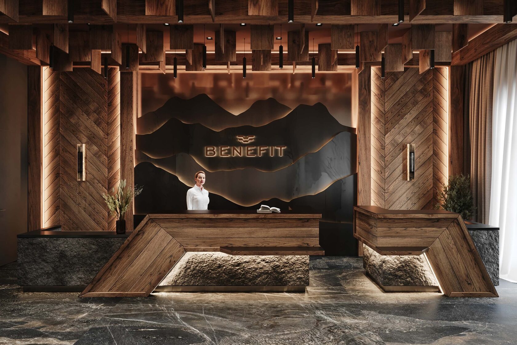 Benefit Collection Sochi Chalet — панорама комплекса