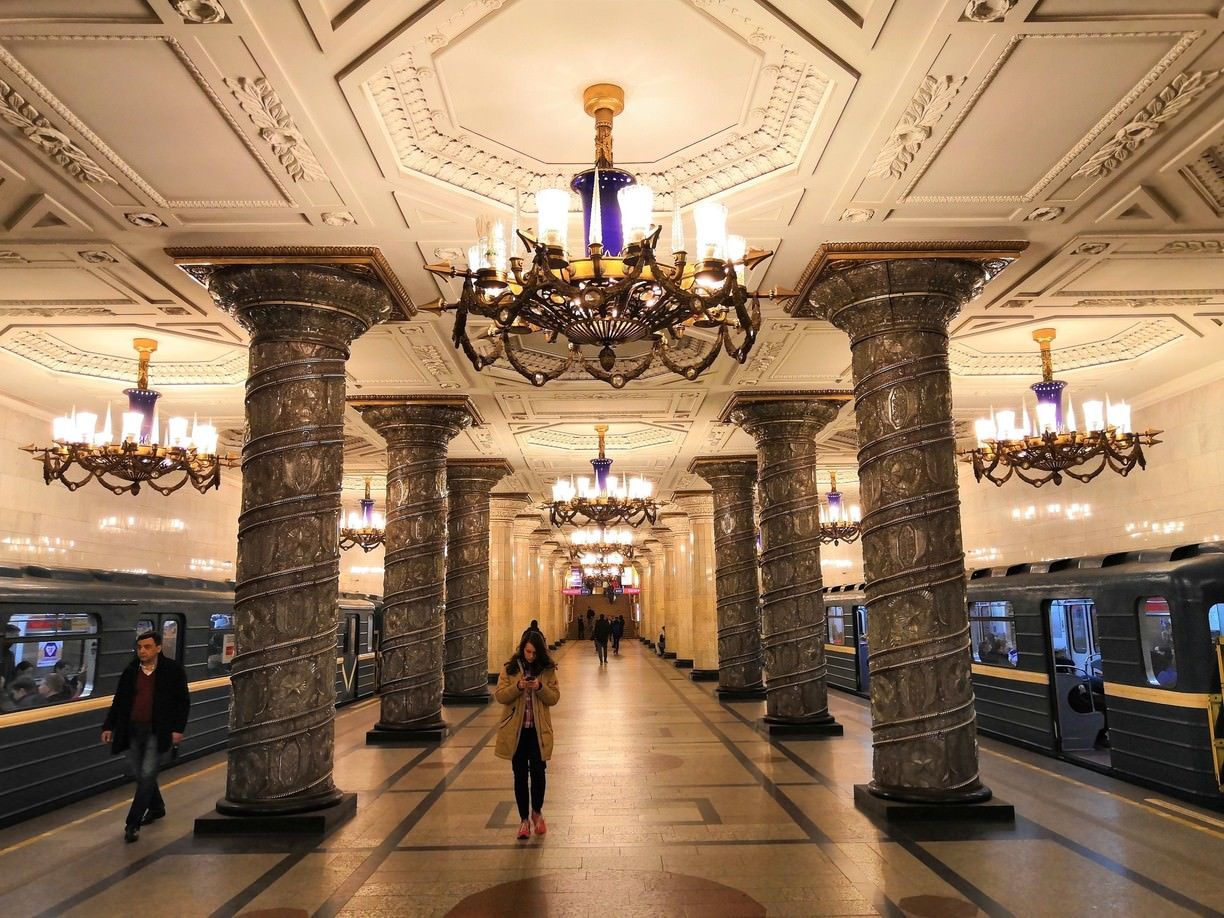 самые красивые станции метро санкт петербурга фото