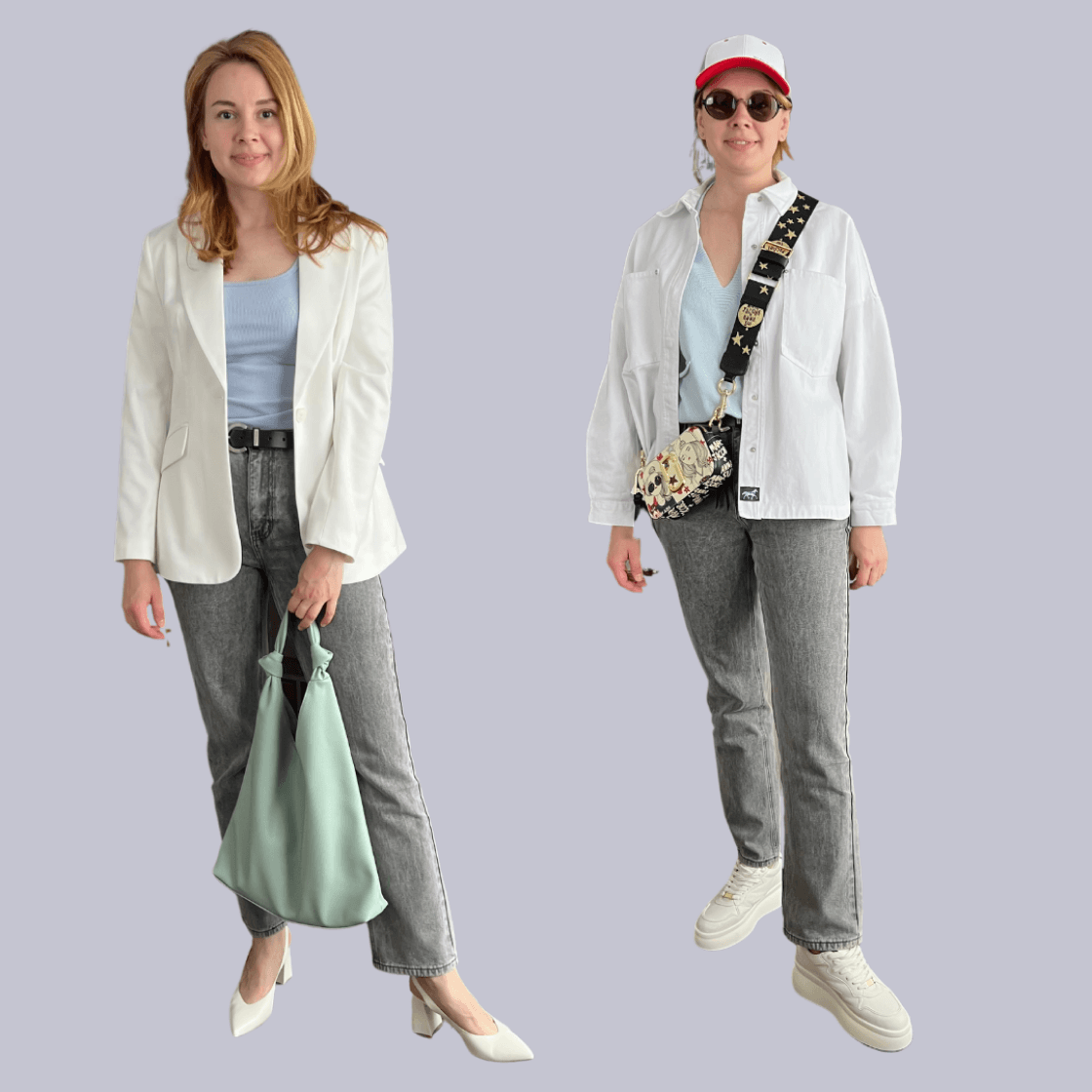 Девушка получила советы стилиста как выглядеть стильно