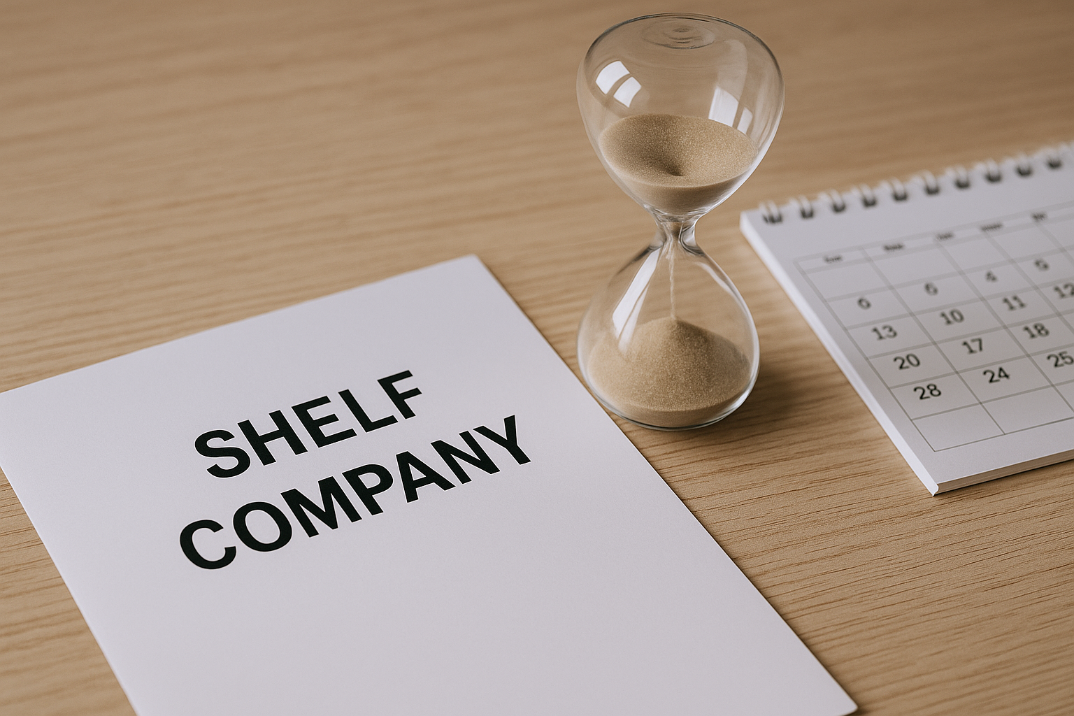 Shelf company in Switzerland kept inactive before activation