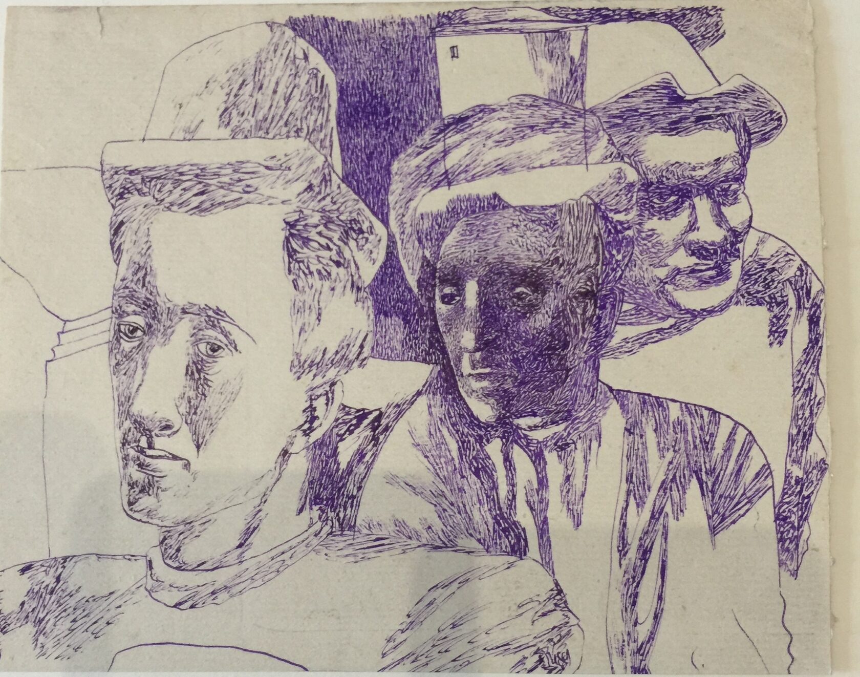  Трое в шляпах. 1937–1938 