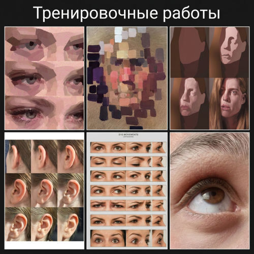 Удивление: широко раскрытые глаза, приоткрытый рот