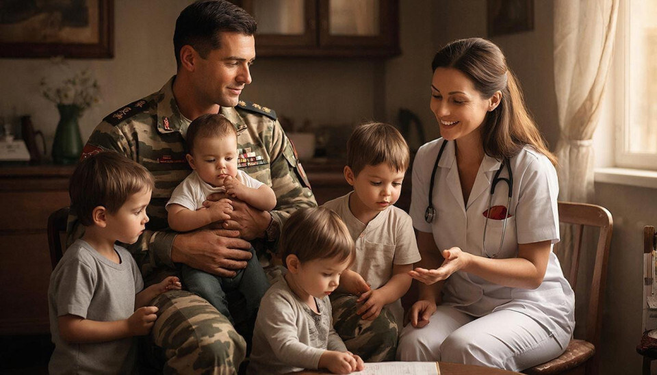 Отцы на защите Отечества, матери — на пути профессионального успеха