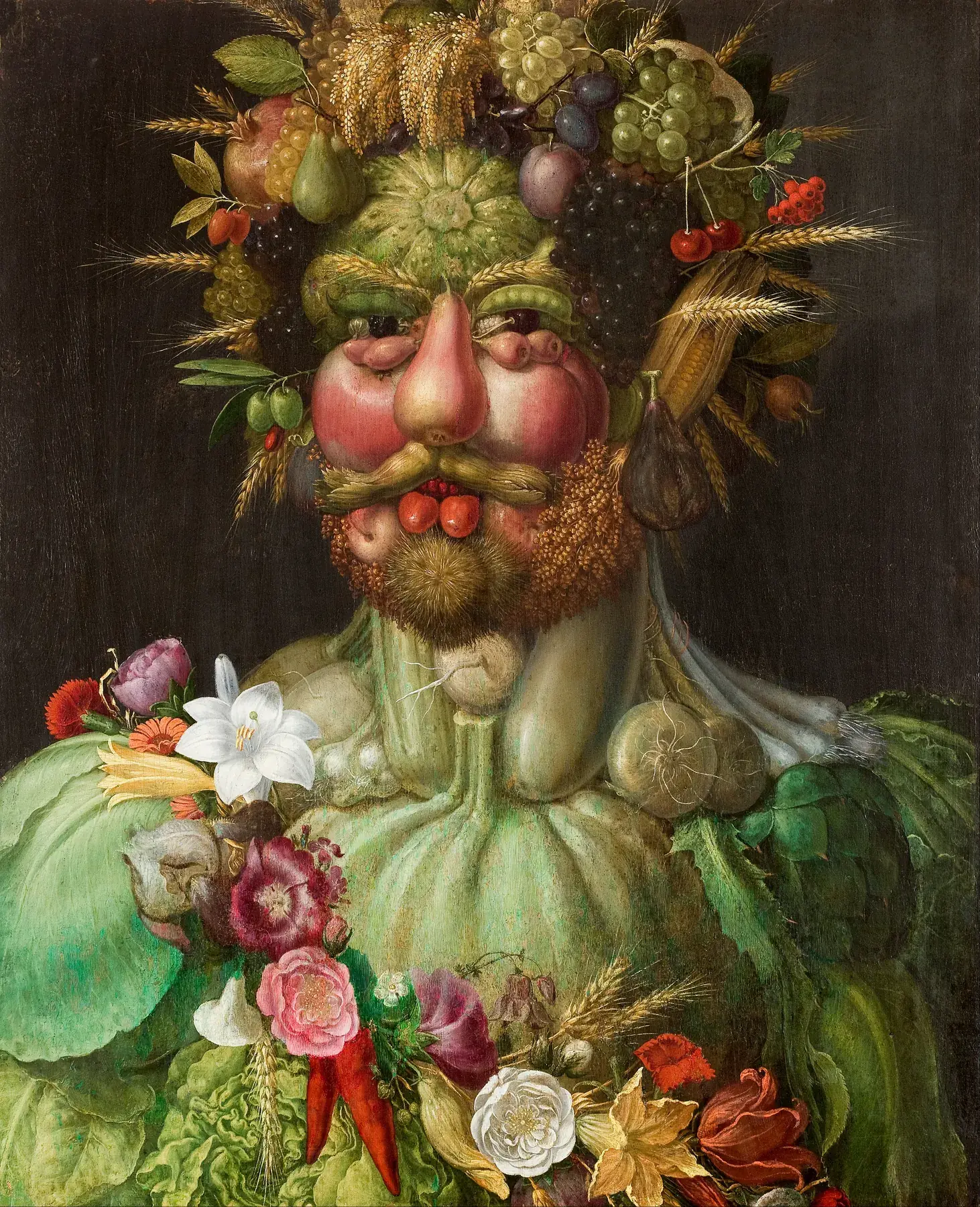 Джузеппе Арчимбольдо. Вертумн, 1591