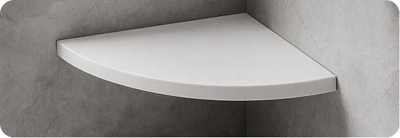 Радиальная форма полки