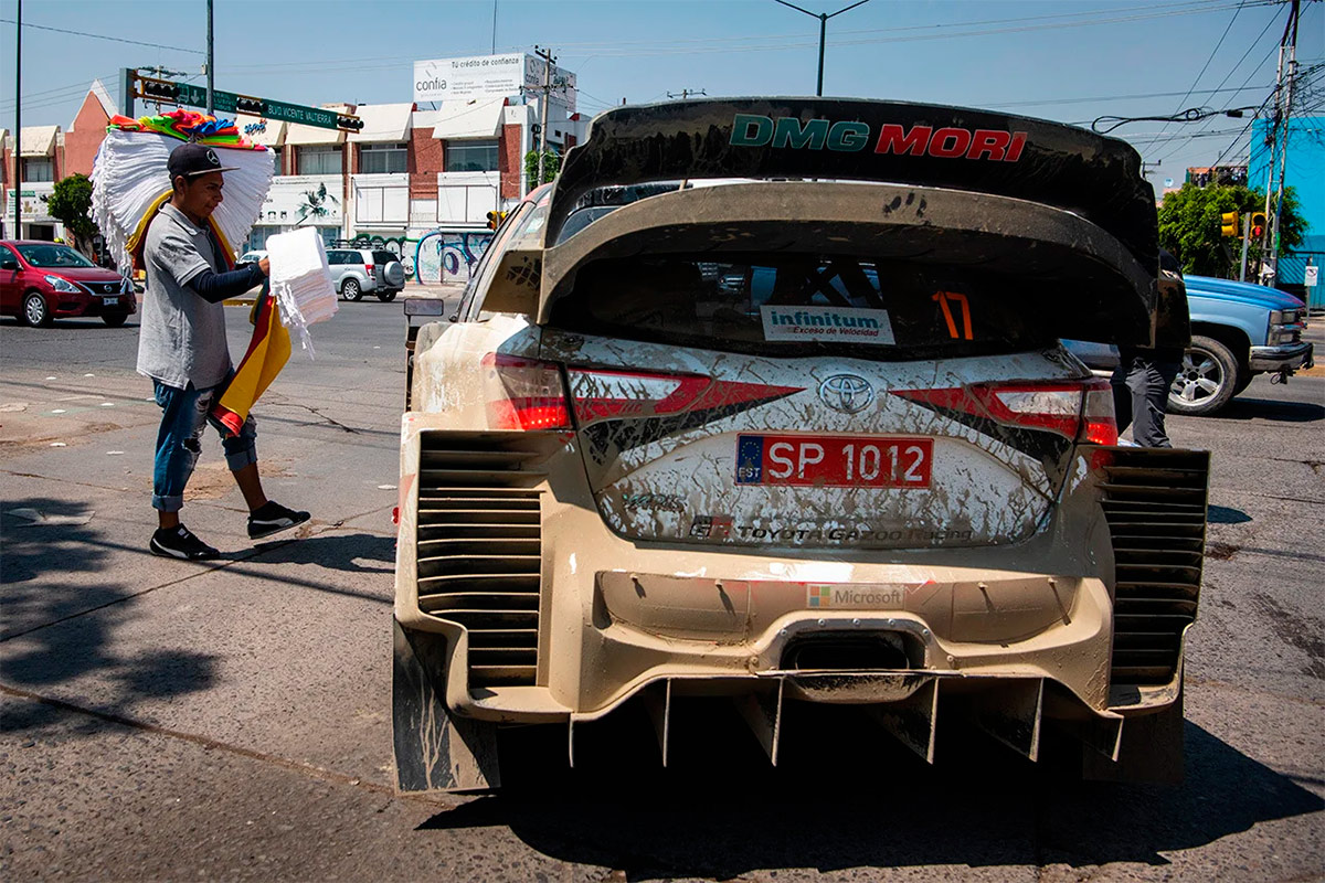 Себастьен Ожье и Жюльен Инграссиа, Toyota Yaris WRC, ралли Мексика 2020