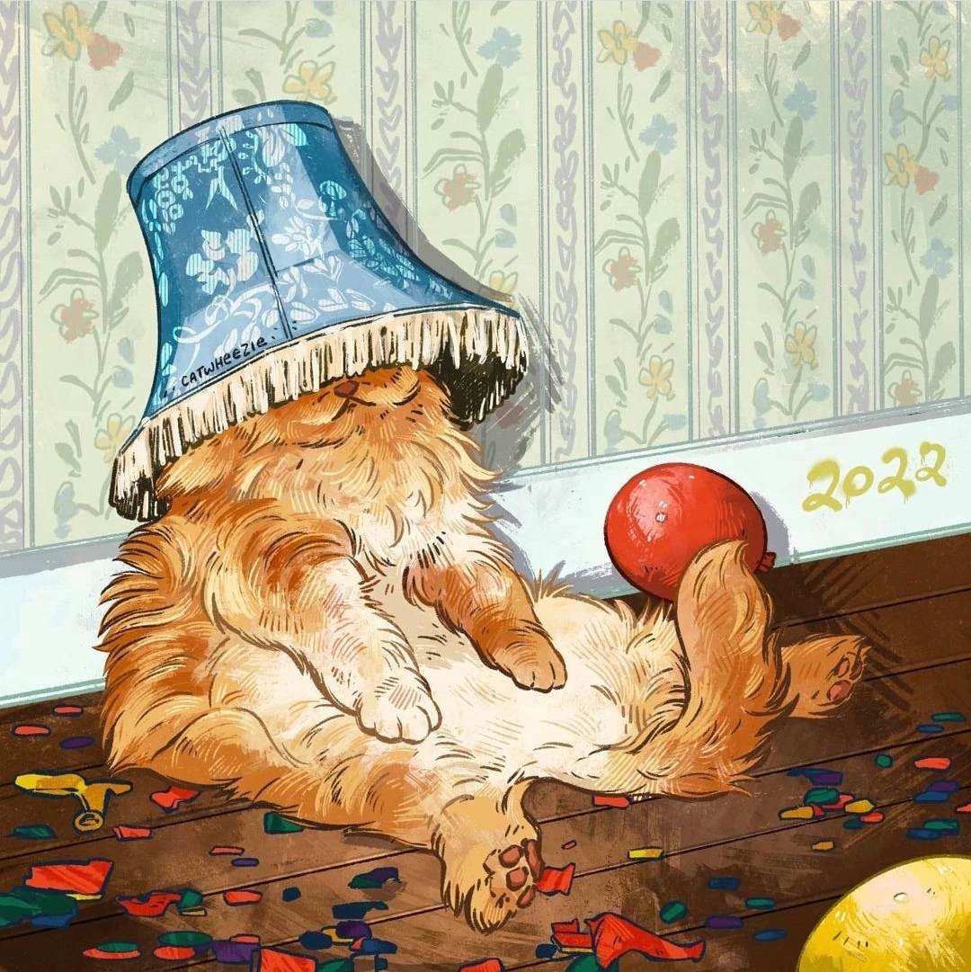 Картины котиков от Catwheezie