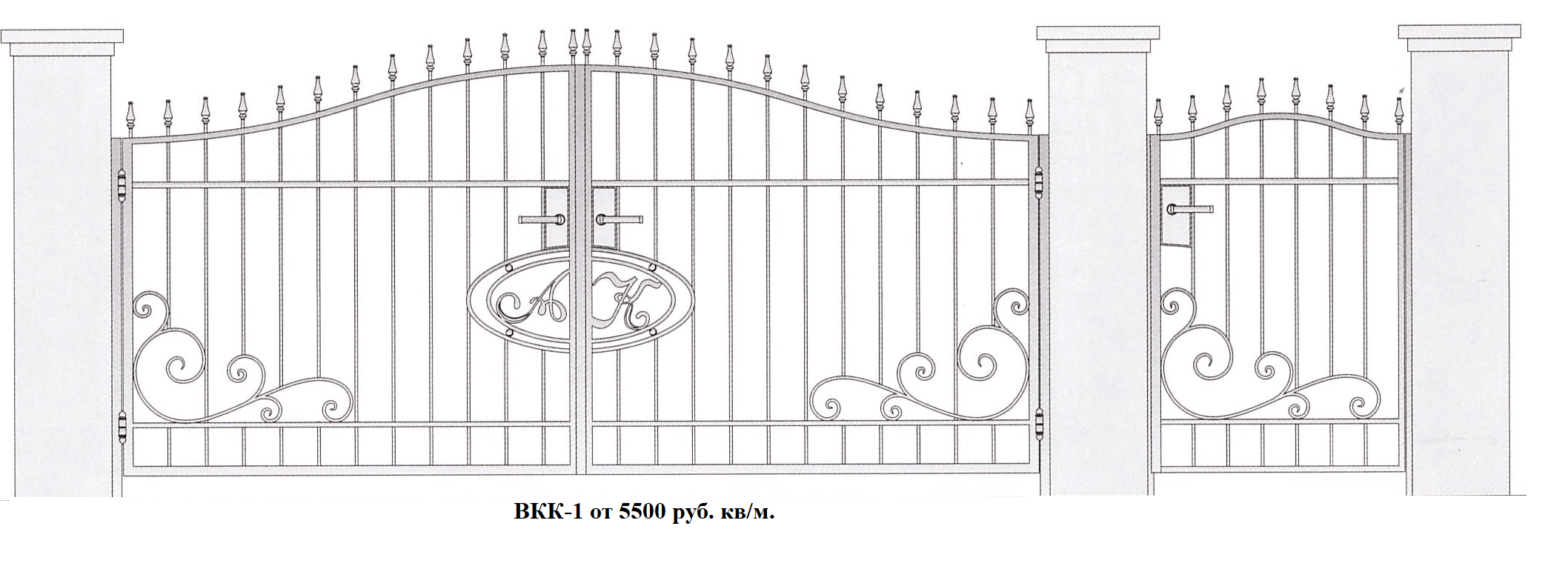 Узоры Ковки На Ворота Фото