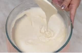 Приготовление панкейков на молоке на сковороде: шаг 7