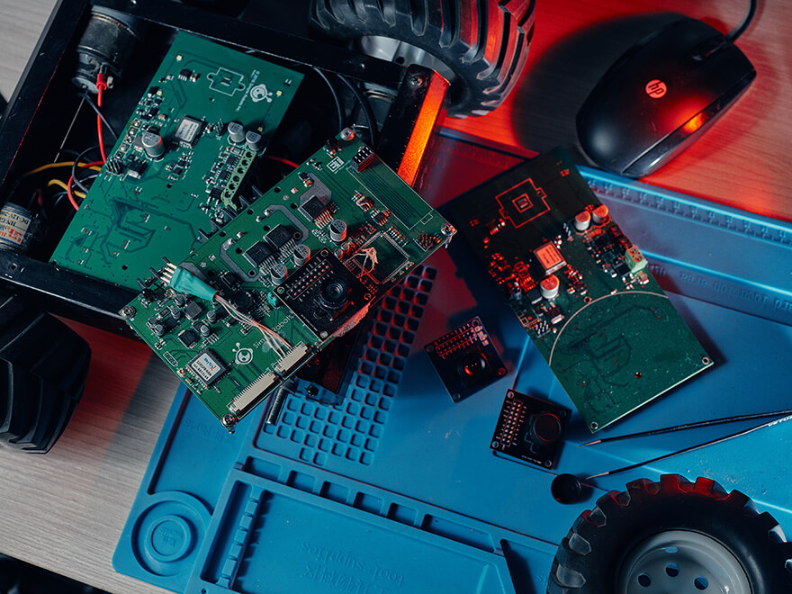 Автономный робот-газонокосилка - Проект KEDR Solutions