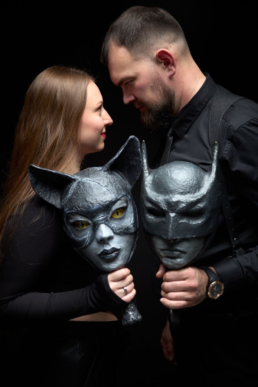 набор для игры в мафию с масками