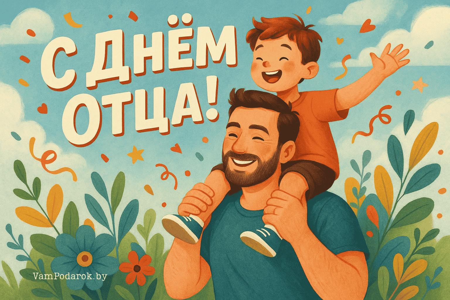 День отца в Беларуси – 21 октября