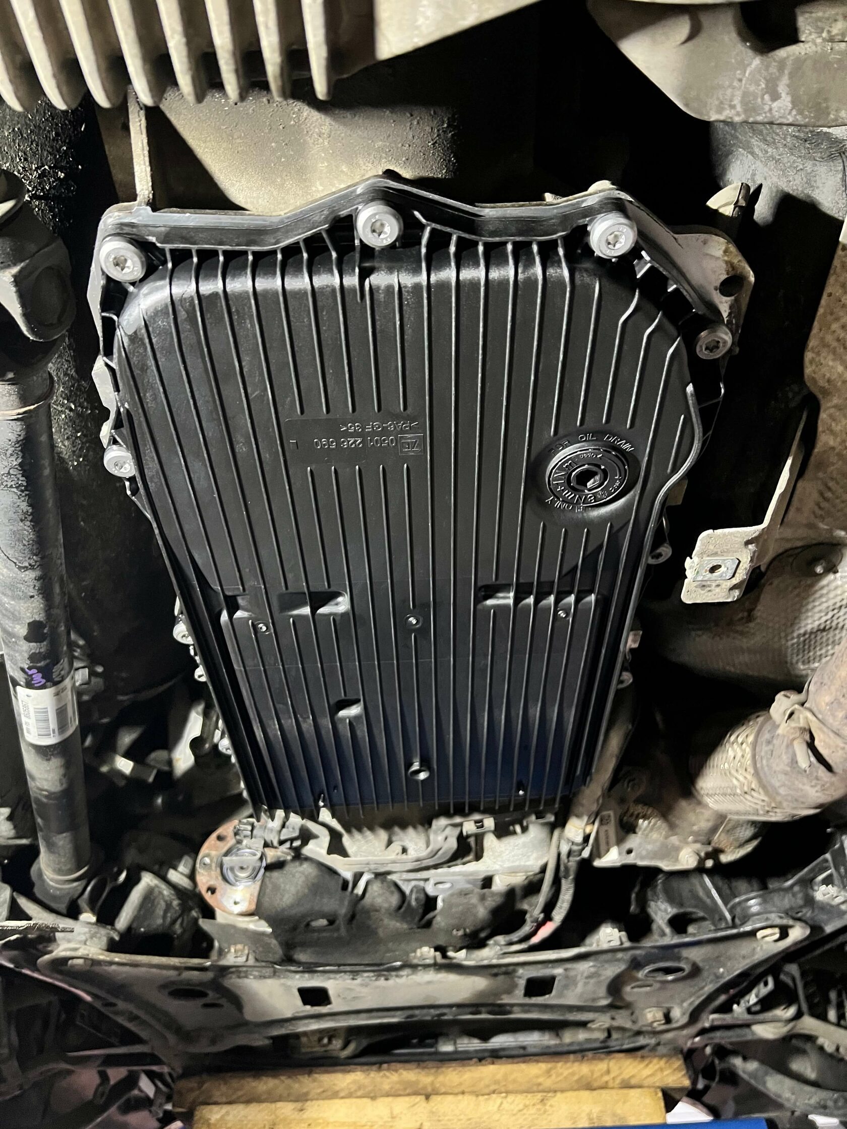 Установка нового поддона АКПП ZF