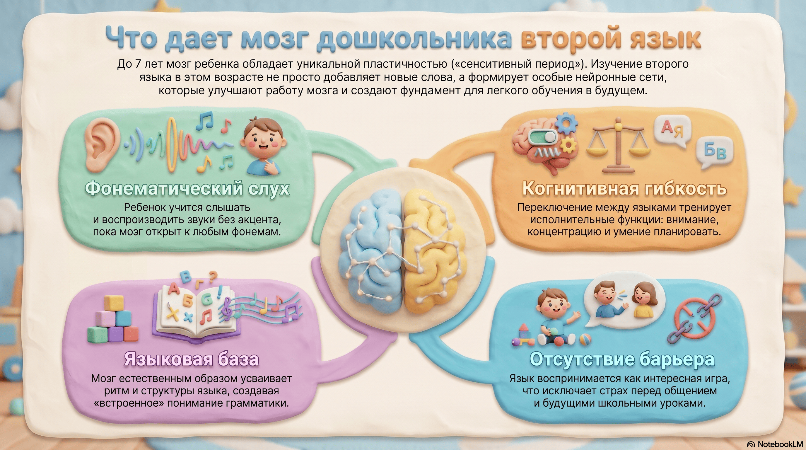 Что происходит в голове ребёнка при изучении второго языка