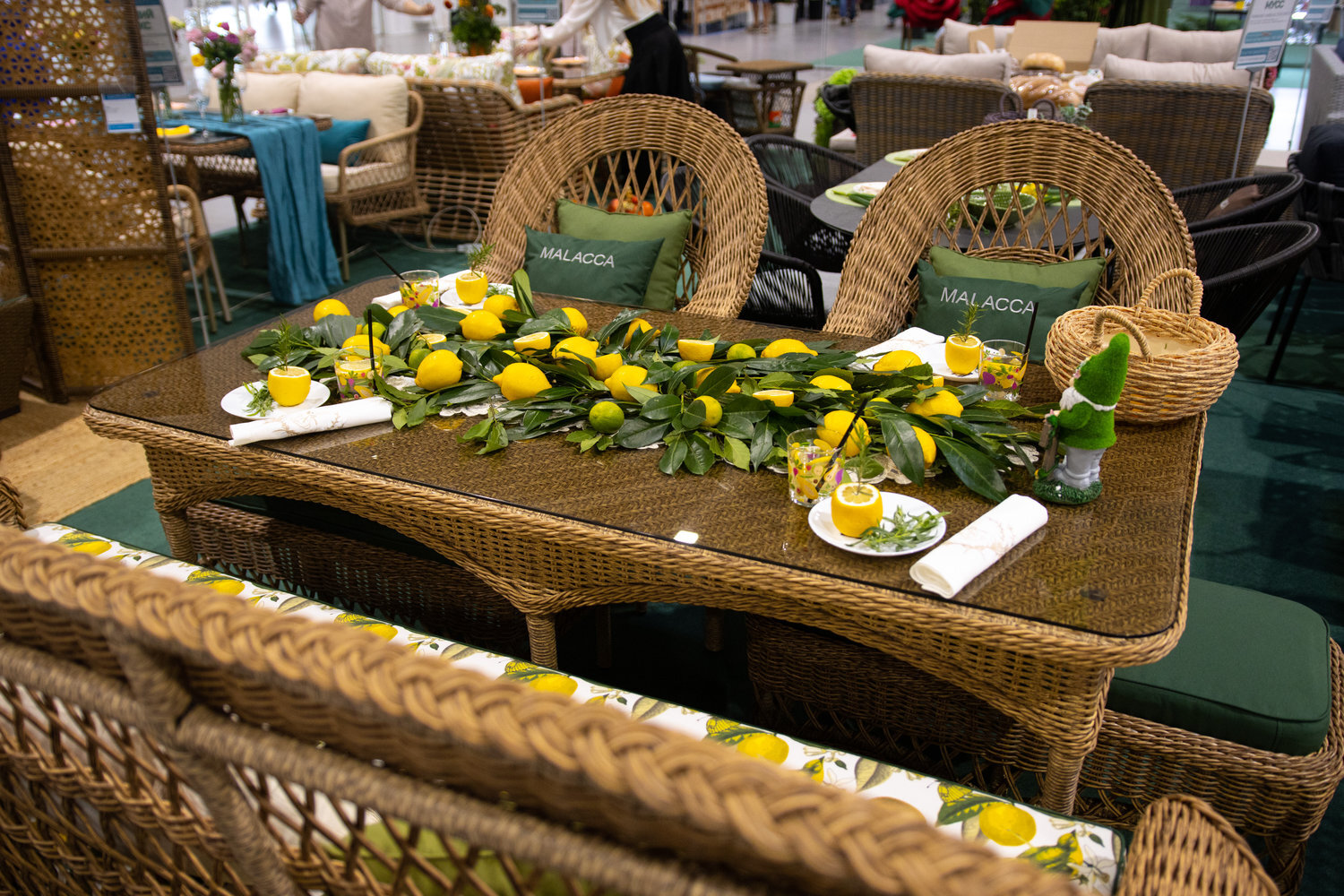 Комплект мебели Сицилия из искусственного ротанга Malacca