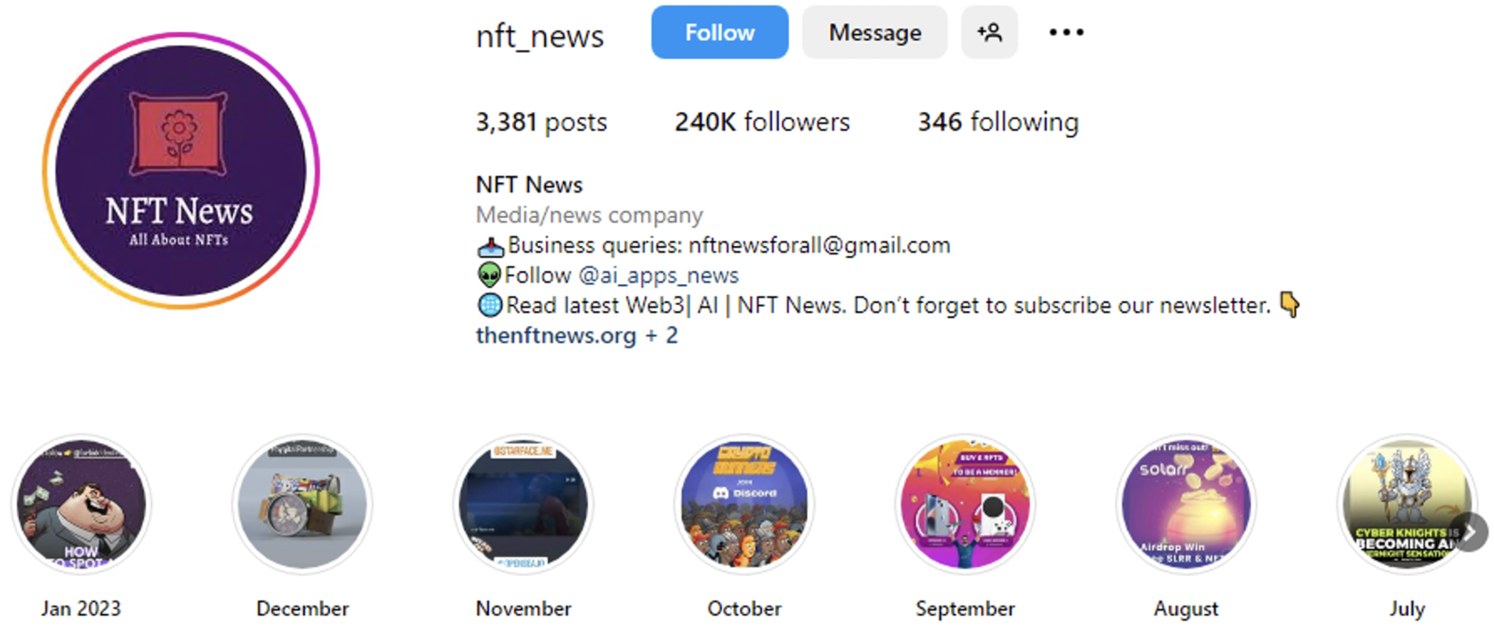 NFT NEWS