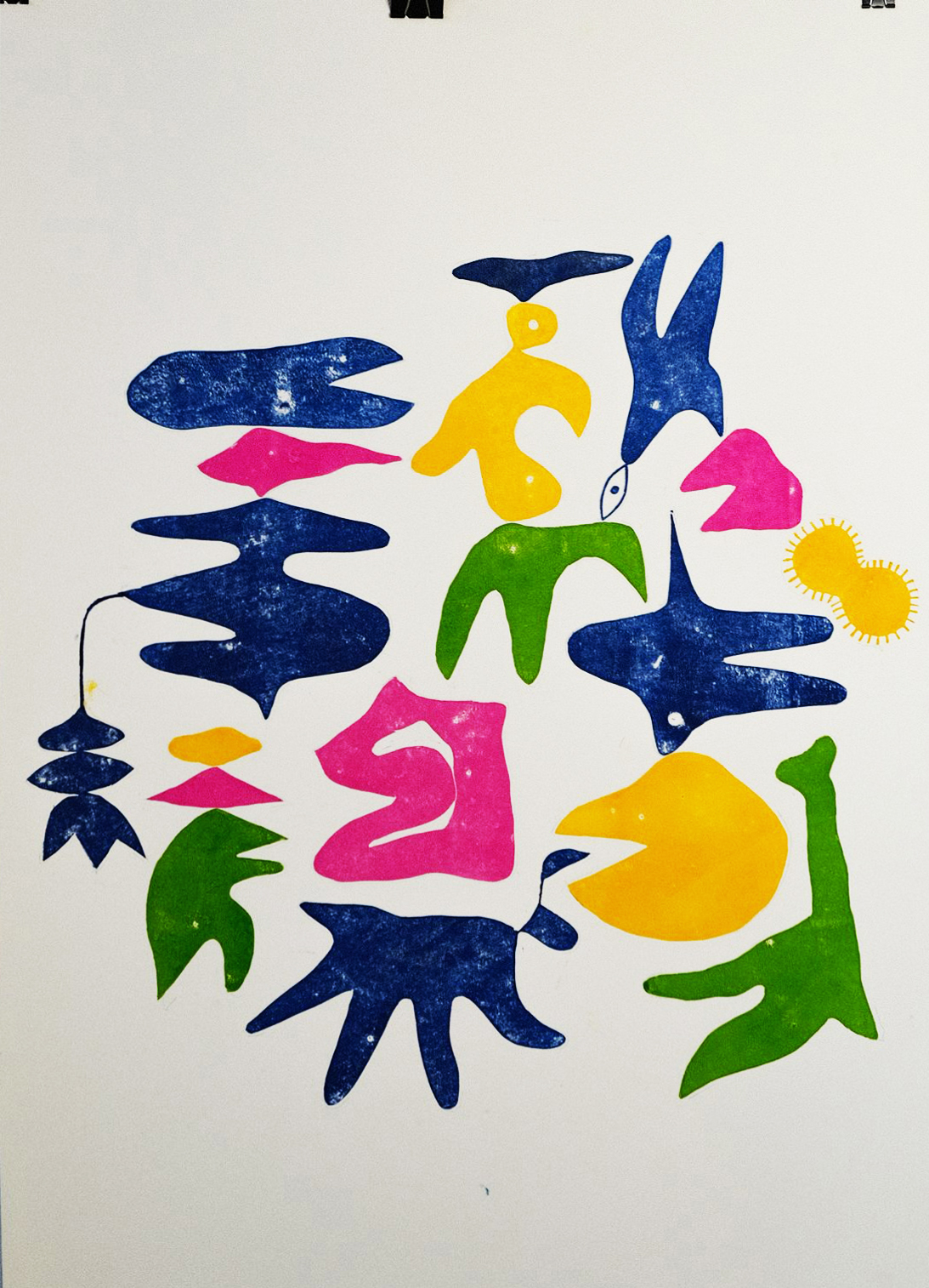 Линогравюра, ручная работа, оформление стен, дизайн, интерьер, ремонт, яркие постеры