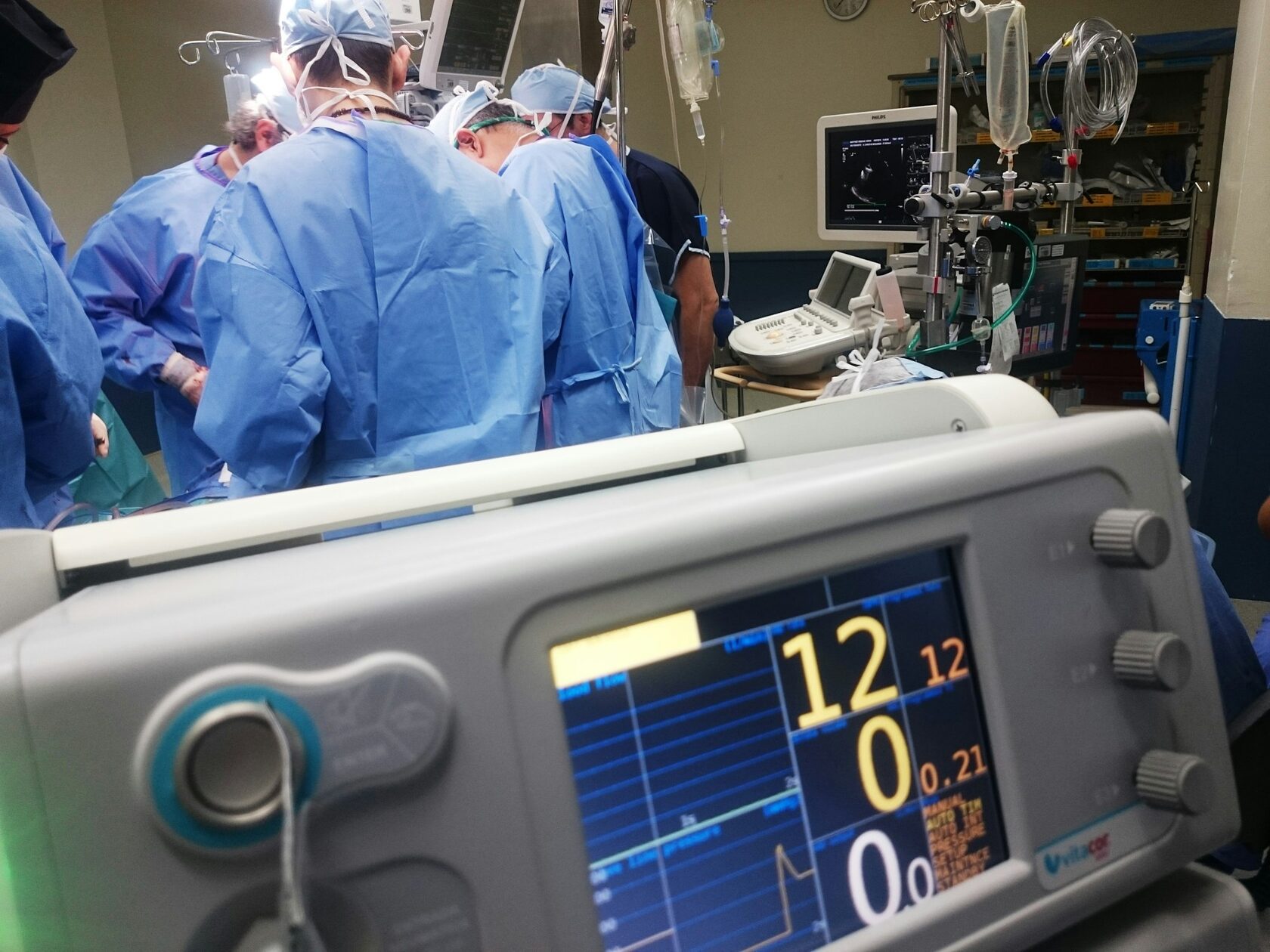 Cardiac surgery operating room