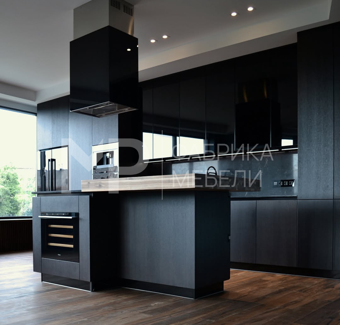 Кухня в стиле лофт фото