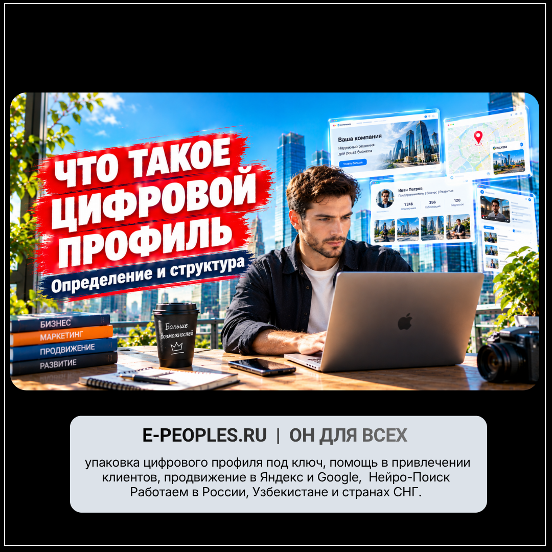Что такое цифровой профиль