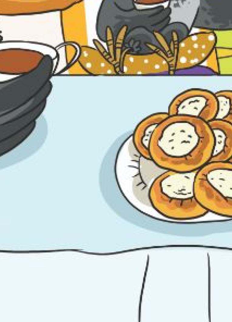 Интеллигентная ворона. Собери пазл.