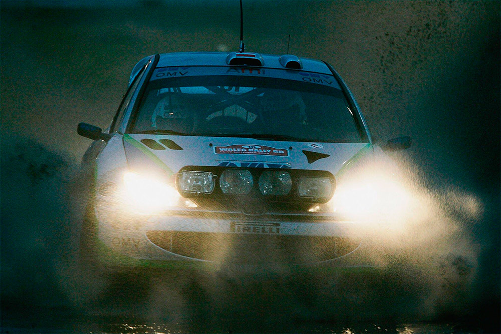 Манфред Штоль и Илка Майнор, Peugeot 206 WRC (3976 XR 69), ралли Великобритания 2004