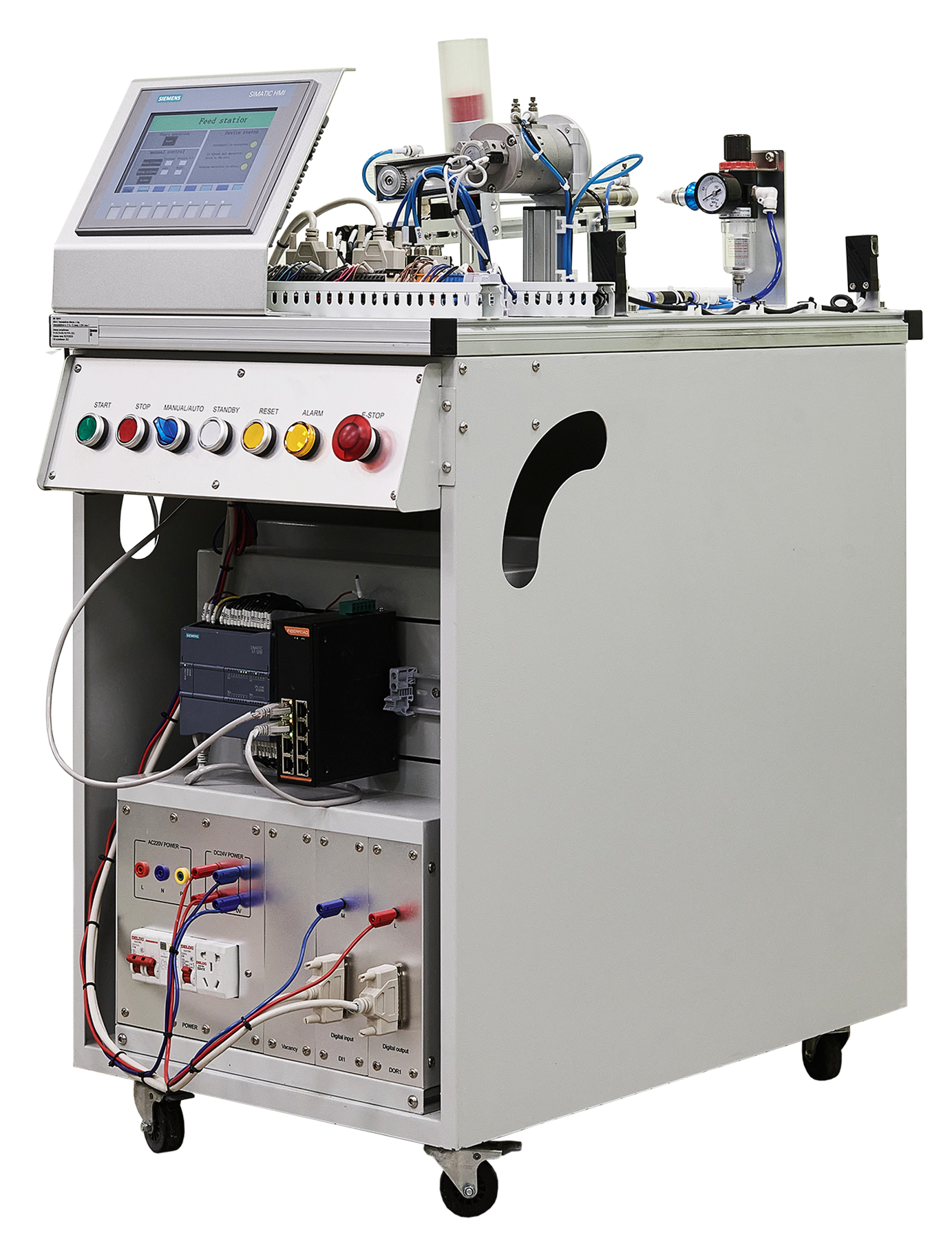 профессиональное учебное оборудование, производство учебного оборудования, станция распределения, мехатронная станция, искра, мехатроника, робототехника 