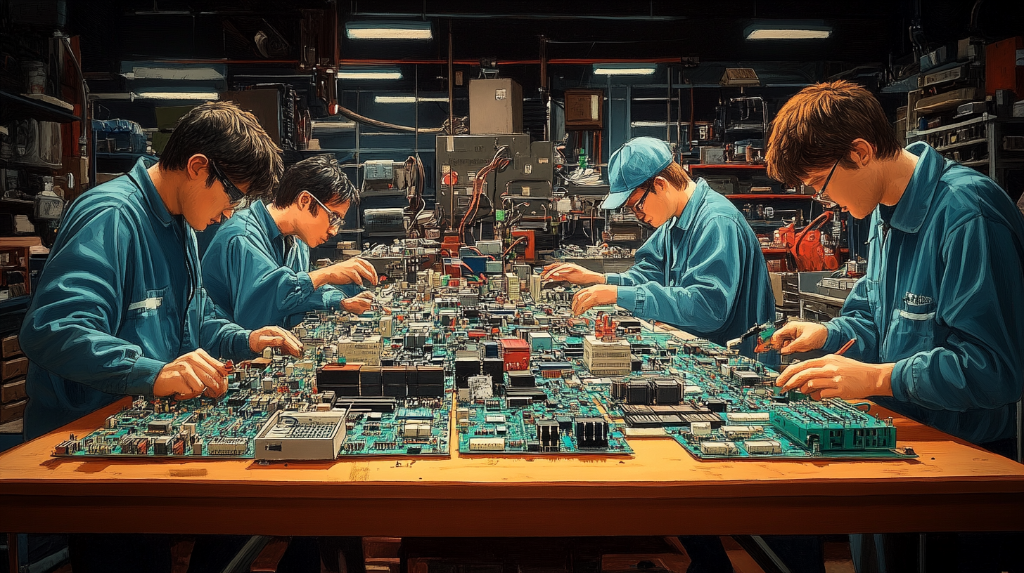 переработка лома техники