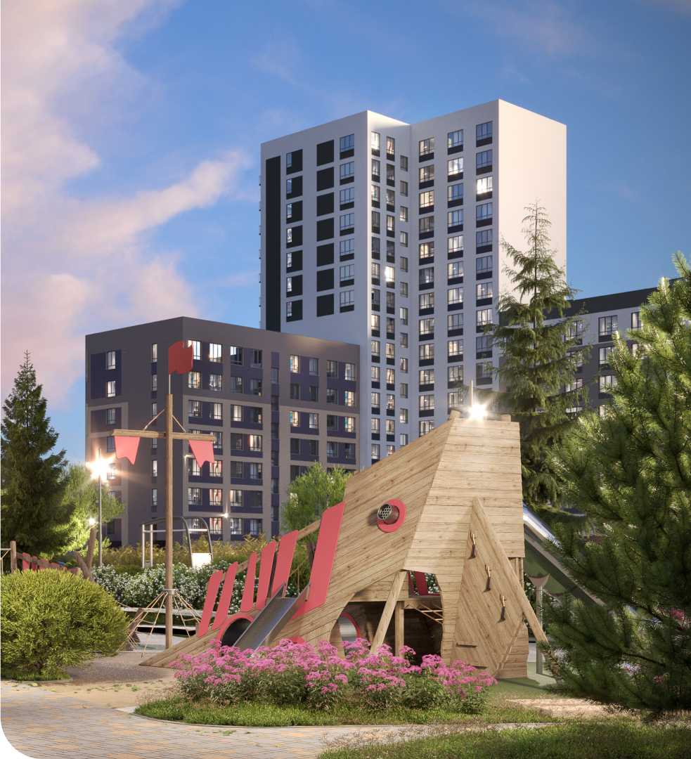 Беринг. Квартал на Камчатской