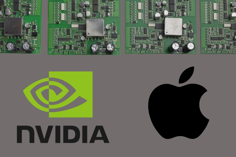 Nvidia Apple нейросеть чипы