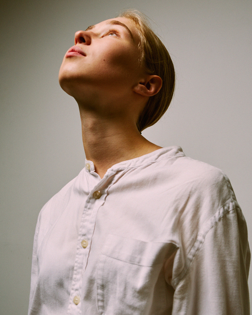 Девушка, красивая, модельный тест, портрет