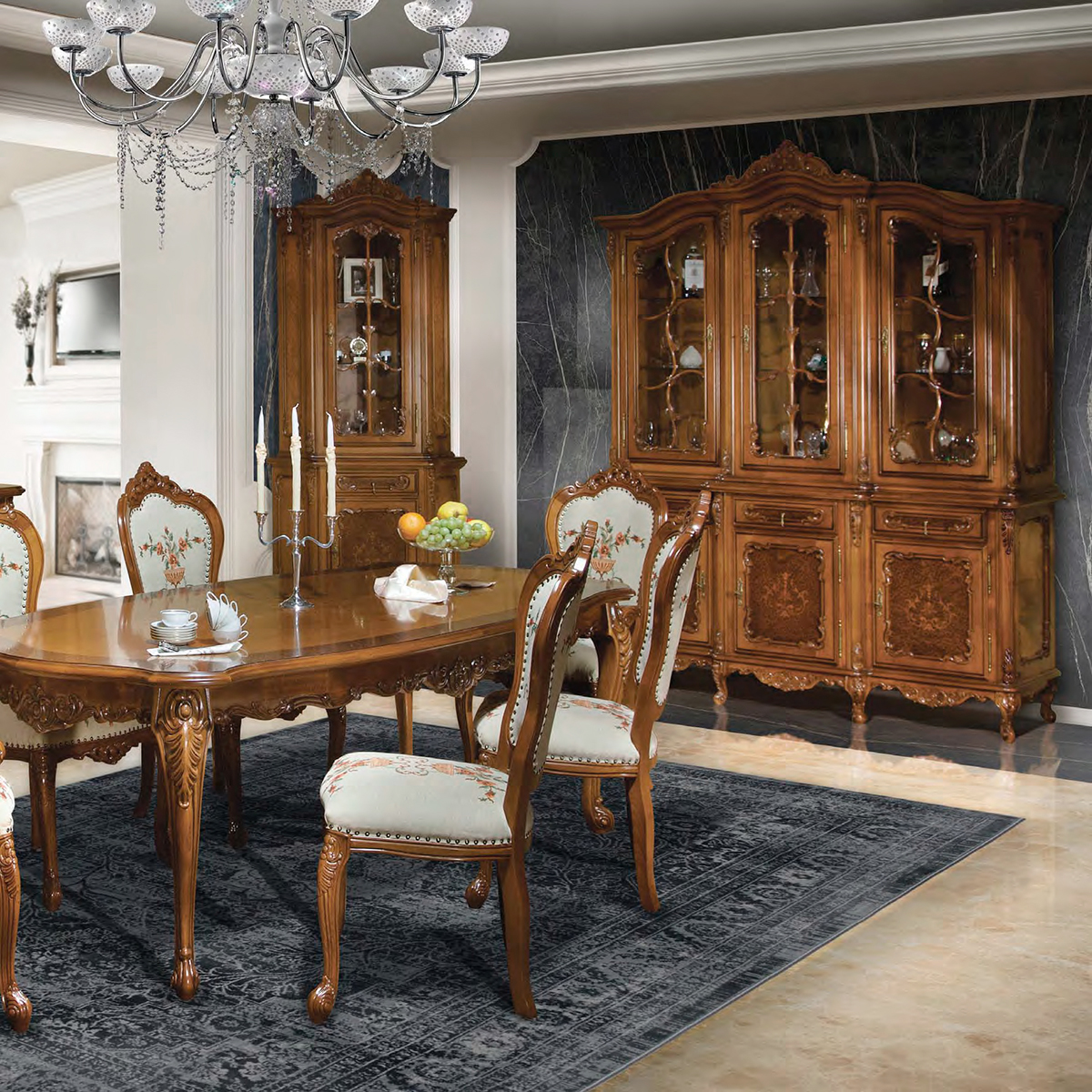 Румынская гостиная мебель клеопатра