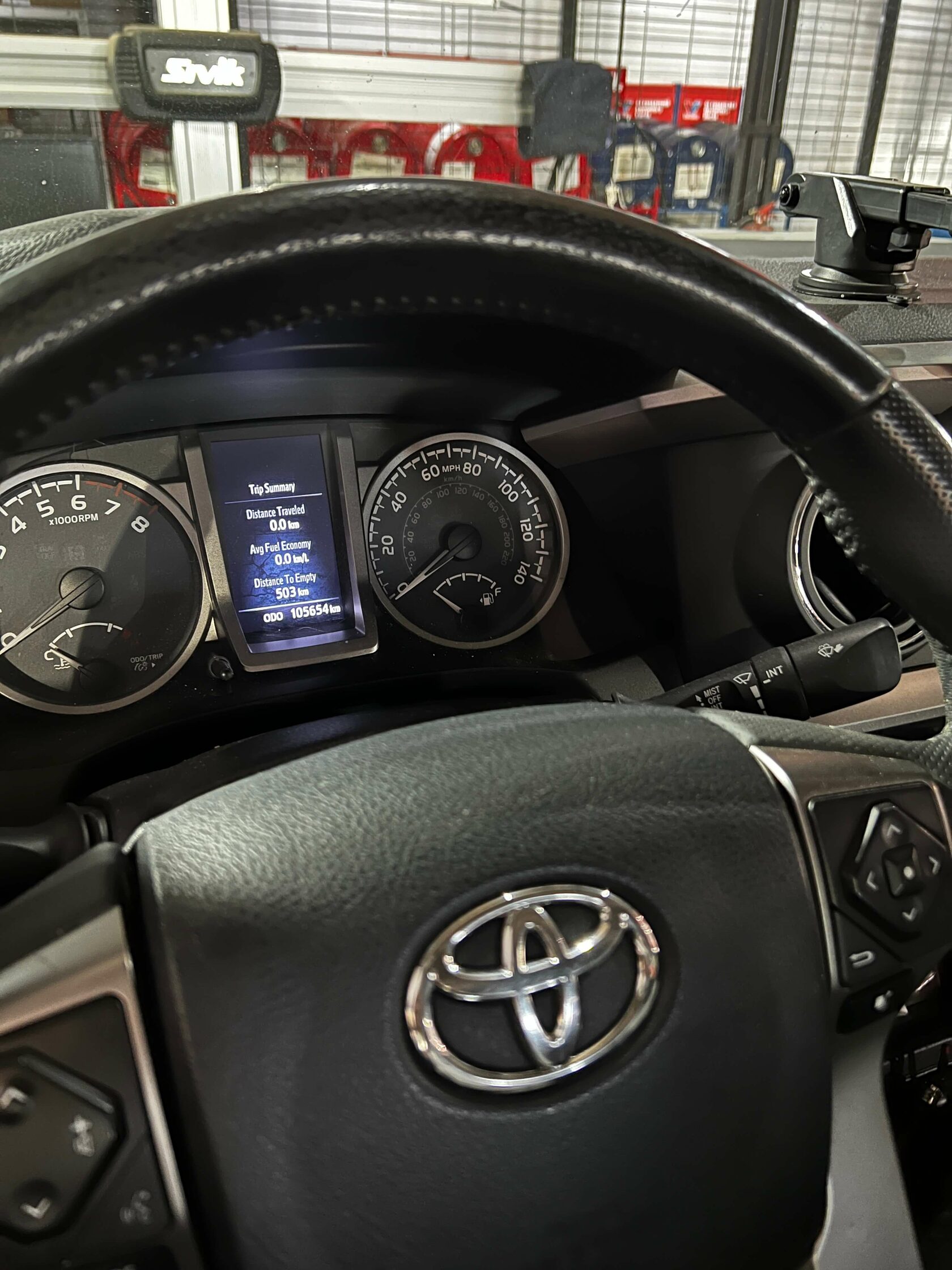 Фиксация пробега Land Cruiser 200