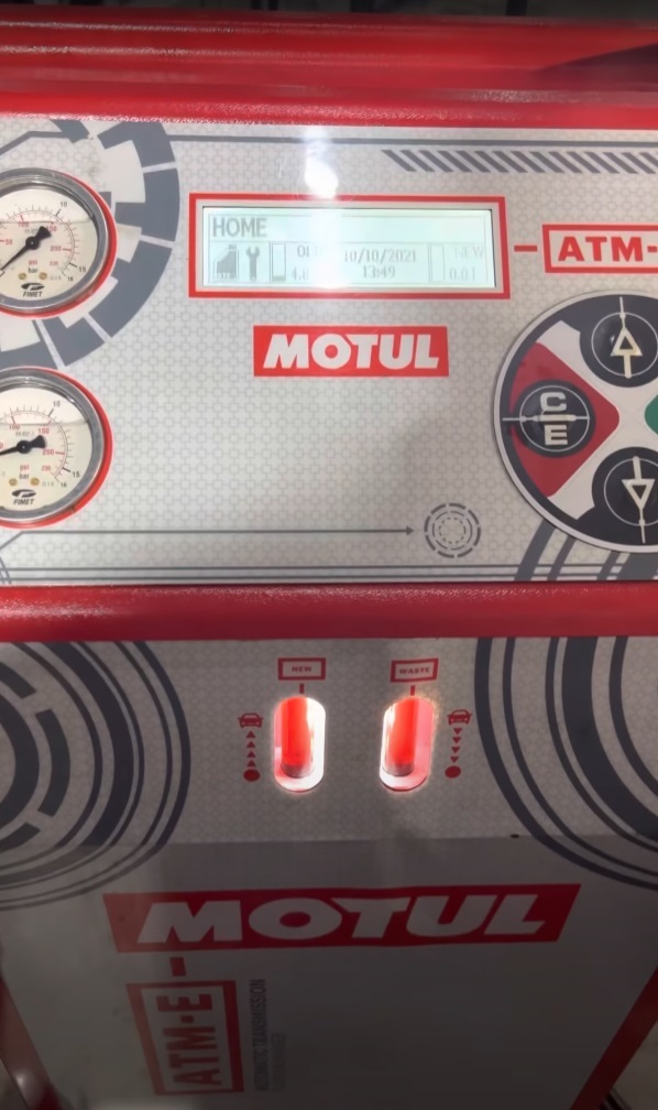 Состояние отработанного масла Mitsubishi