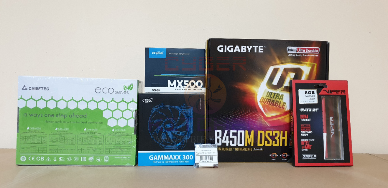 Комплект комплектующих для сборки компьютера