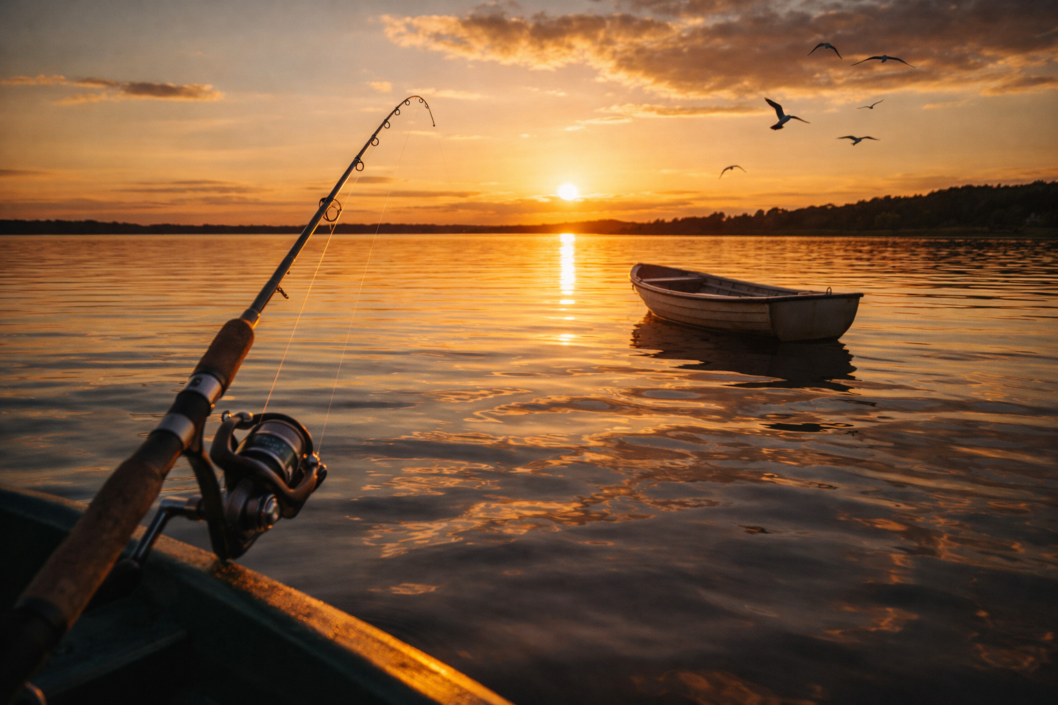 Рыбалка в Калининградской области на заливе