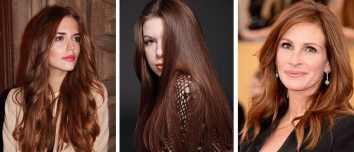 Свотчи каштановых оттенков SHIK: Brown и Soft Brown для тёплого каштана и холодной шатенки