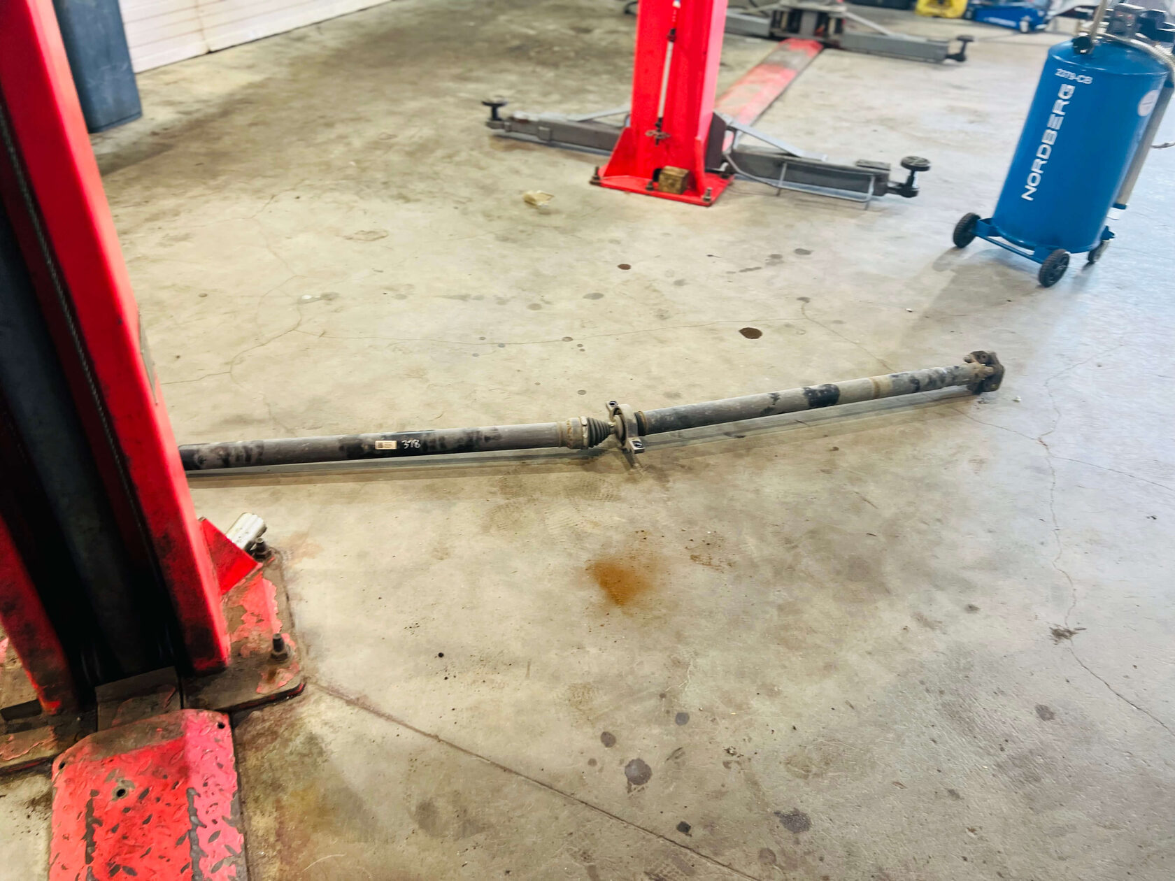 Демонтаж кардана Palisade