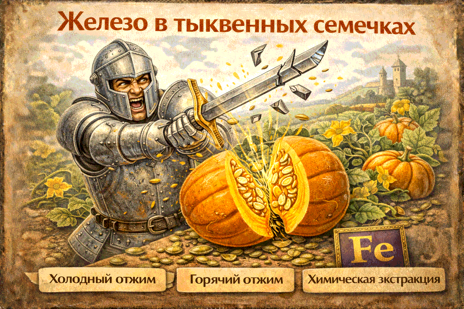 Семечки и масло