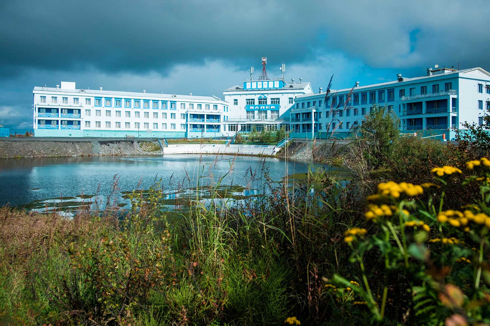 Предгрозовое небо в Талнахе